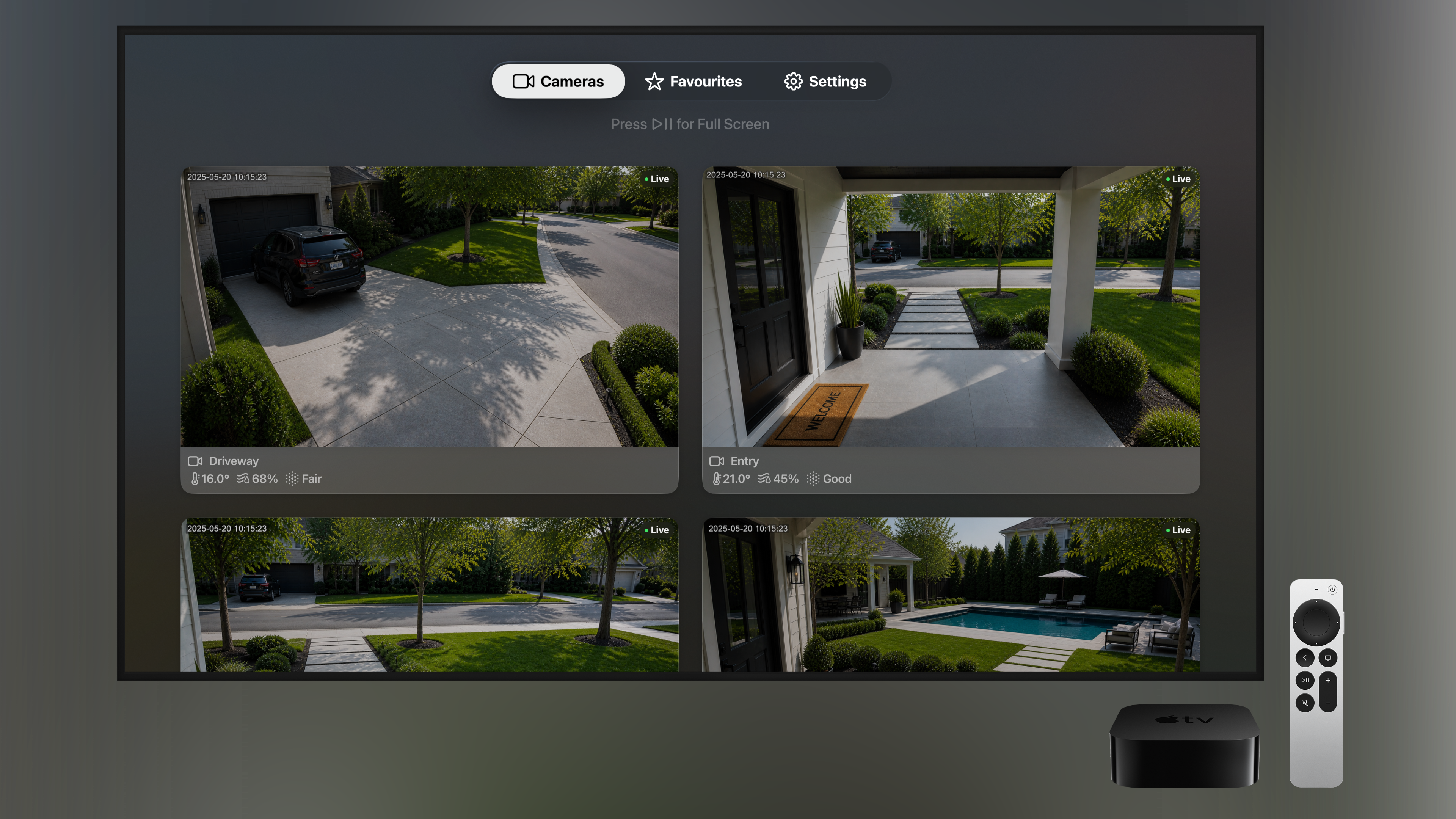 Apple TV cameras 2