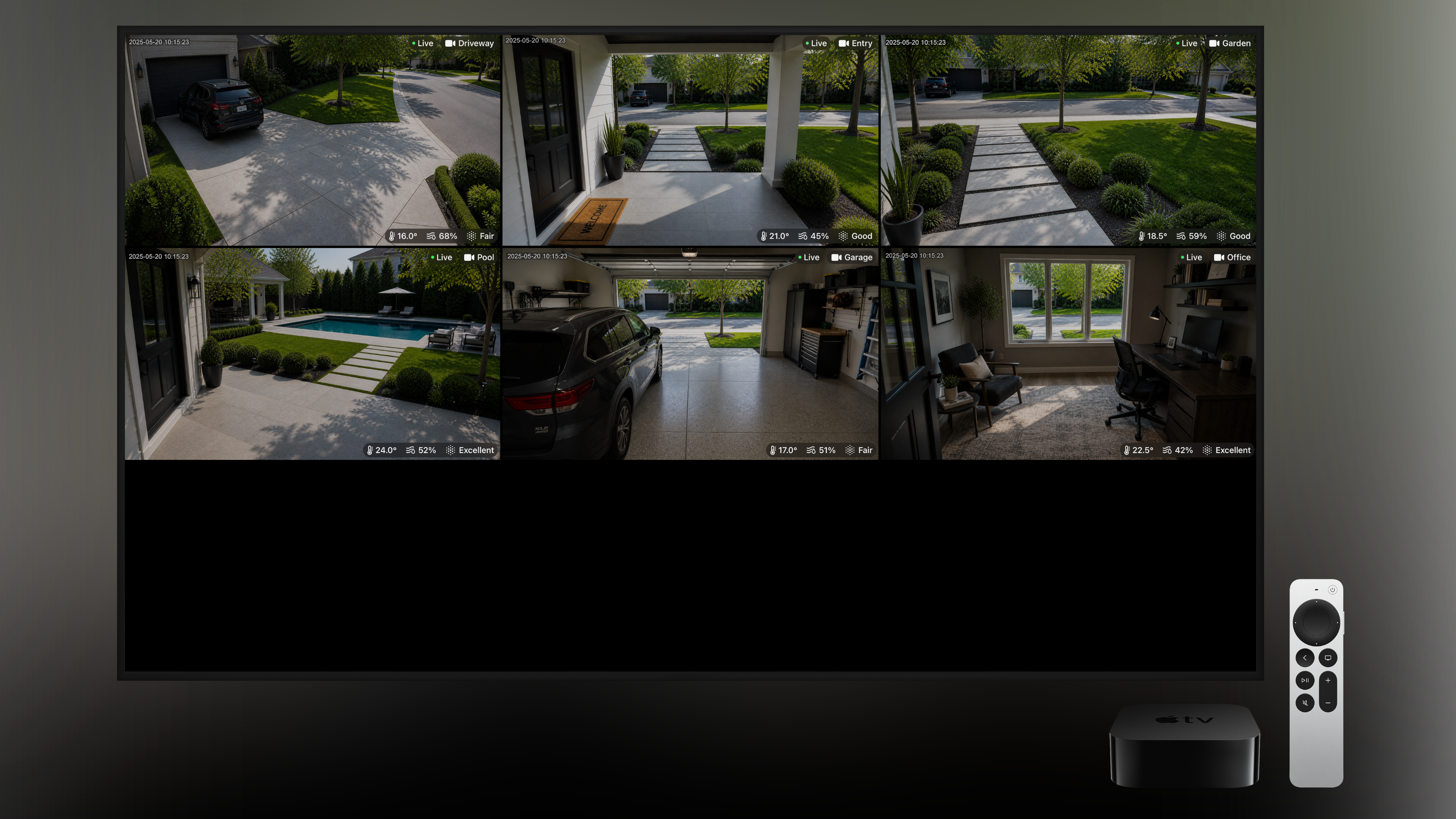 Apple TV full-screen