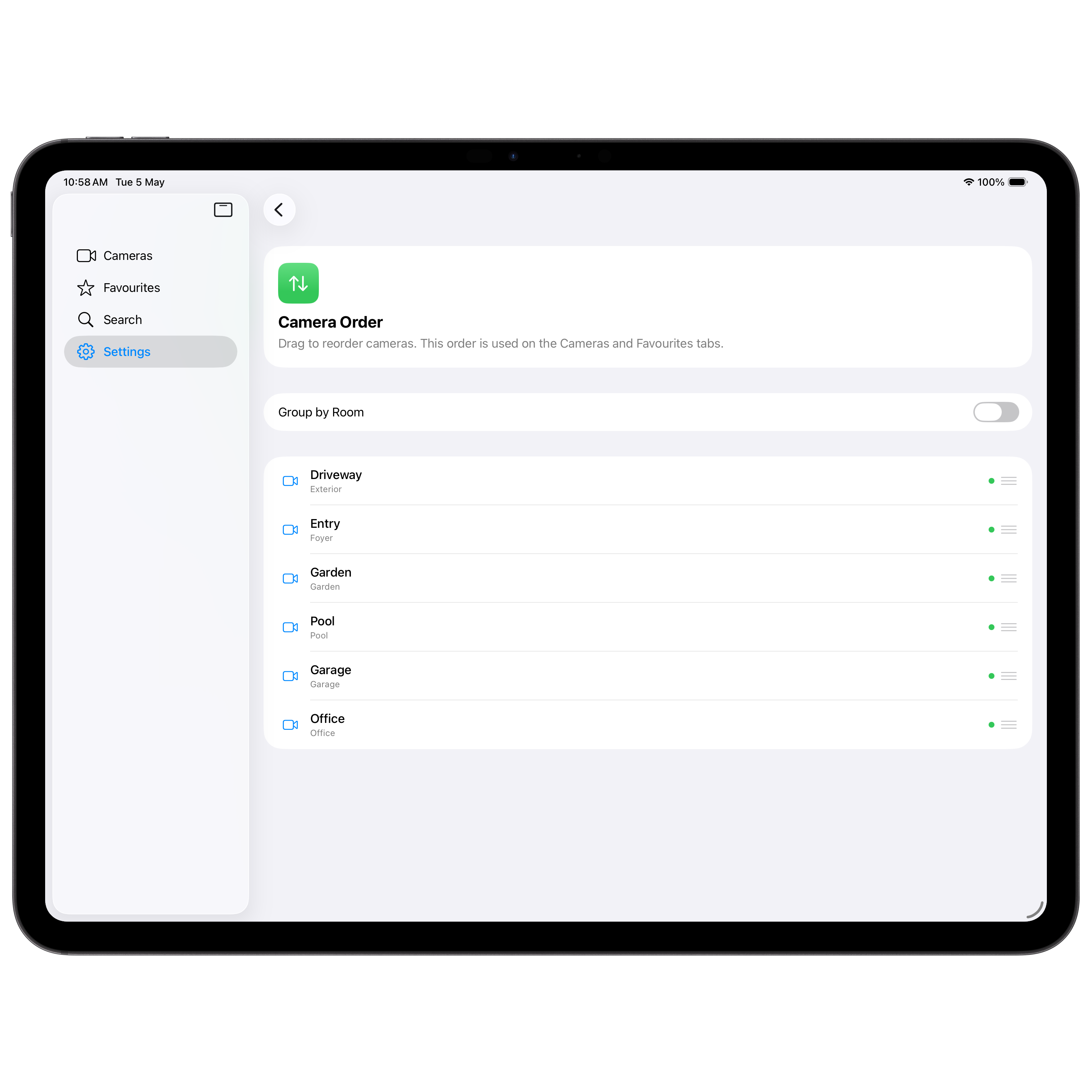 iPad settings 3