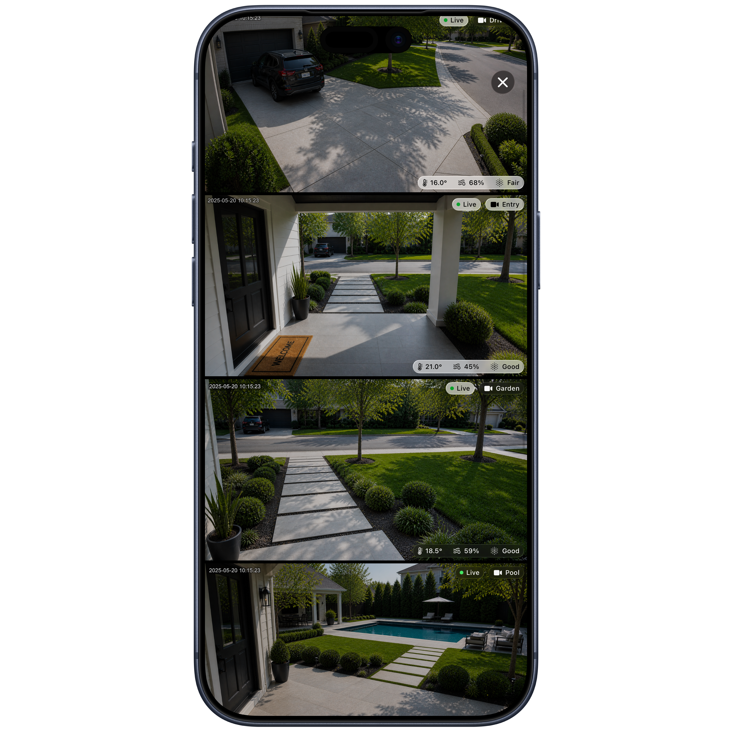 Cameras Ultra full-screen view