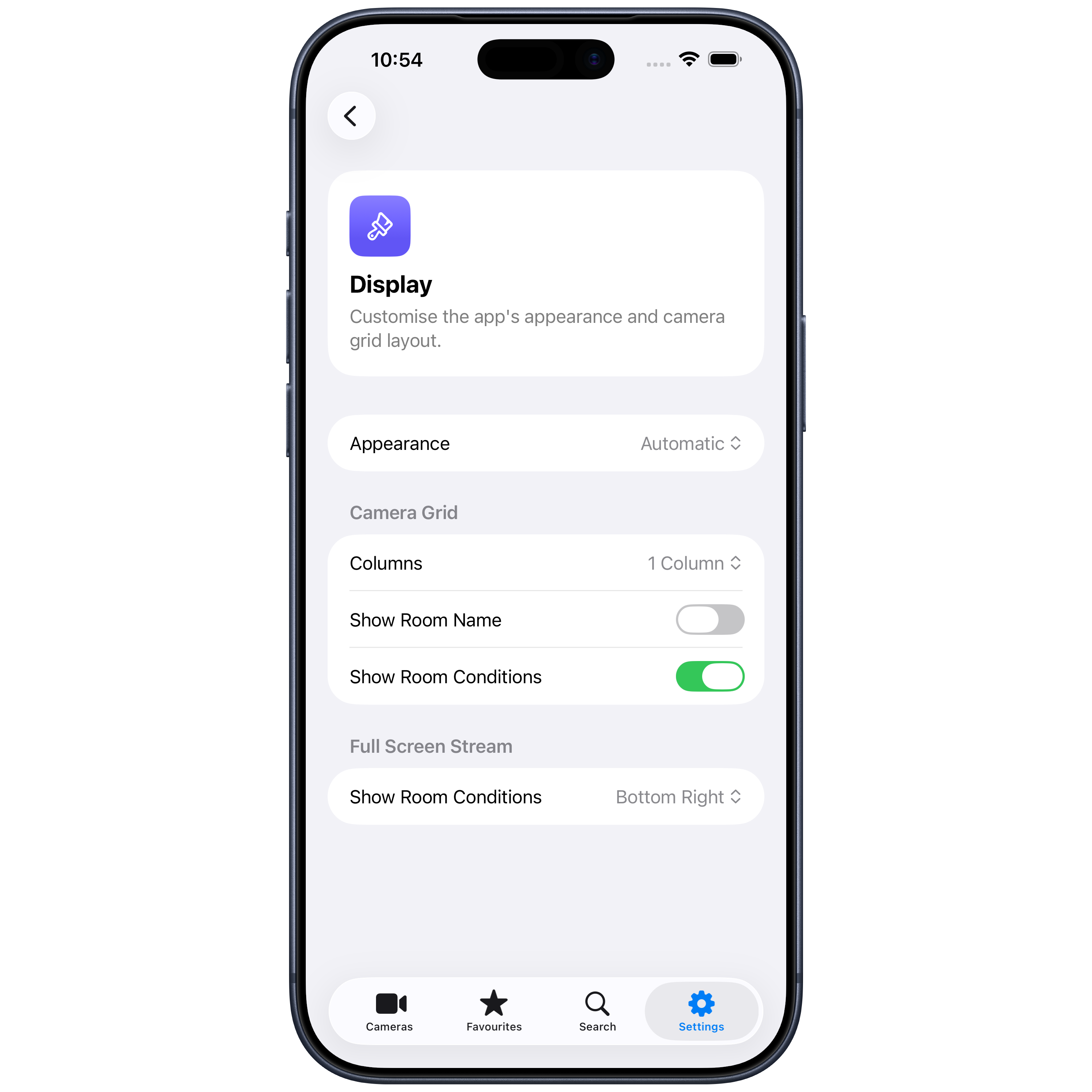iPhone settings 2