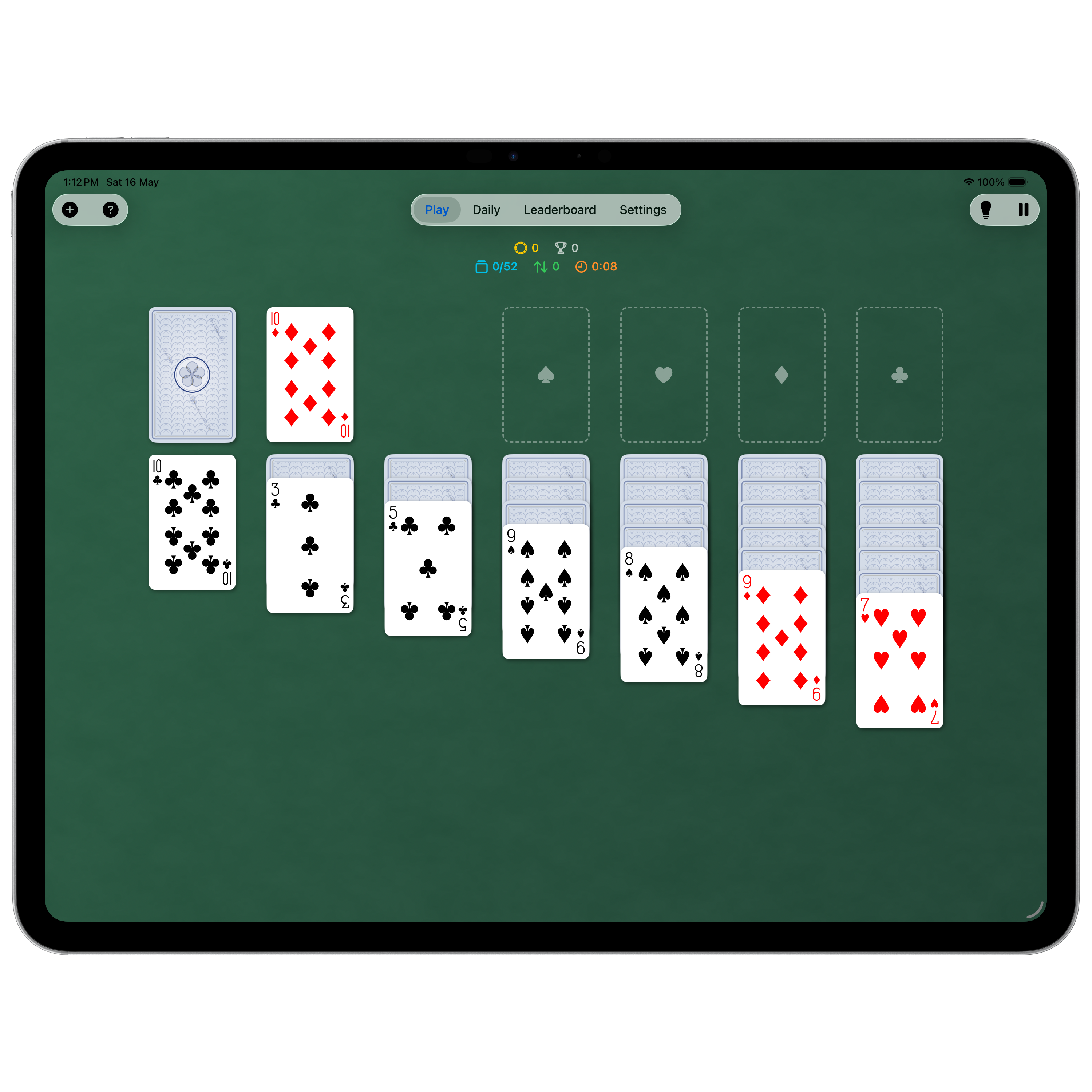 Solitaire Ultra iPad Klondike