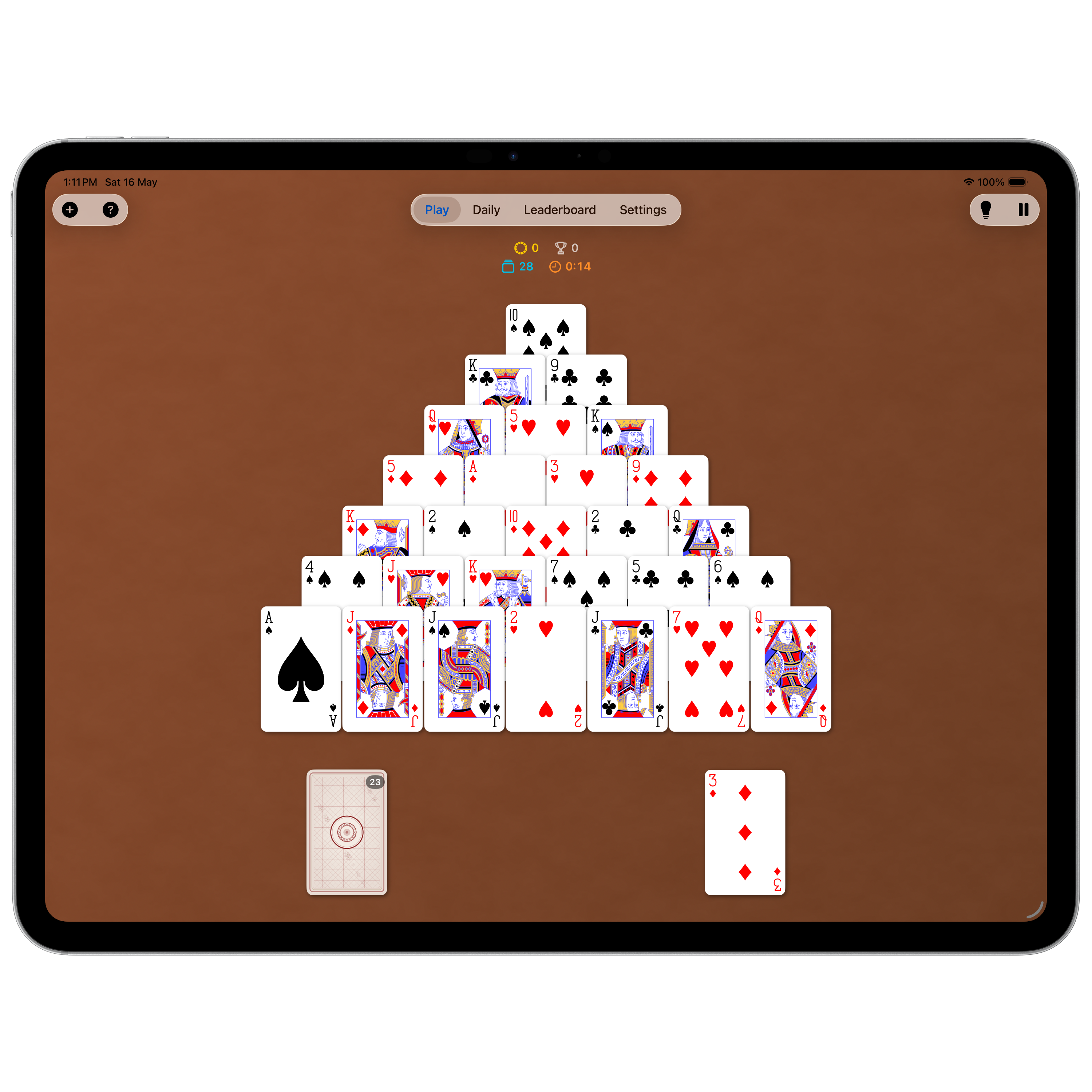 Solitaire Ultra iPad Pyramid