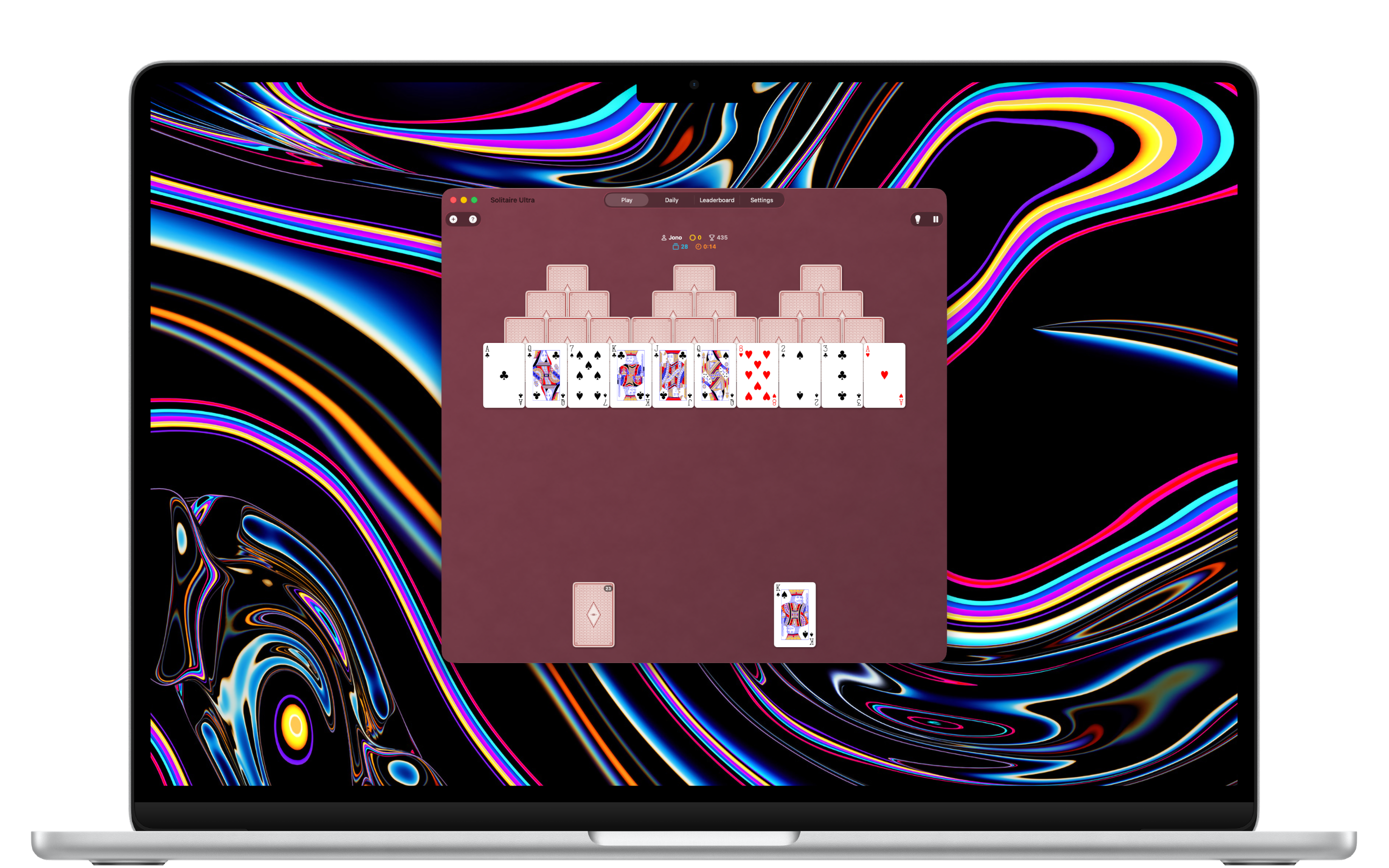 Solitaire Ultra Mac gameplay