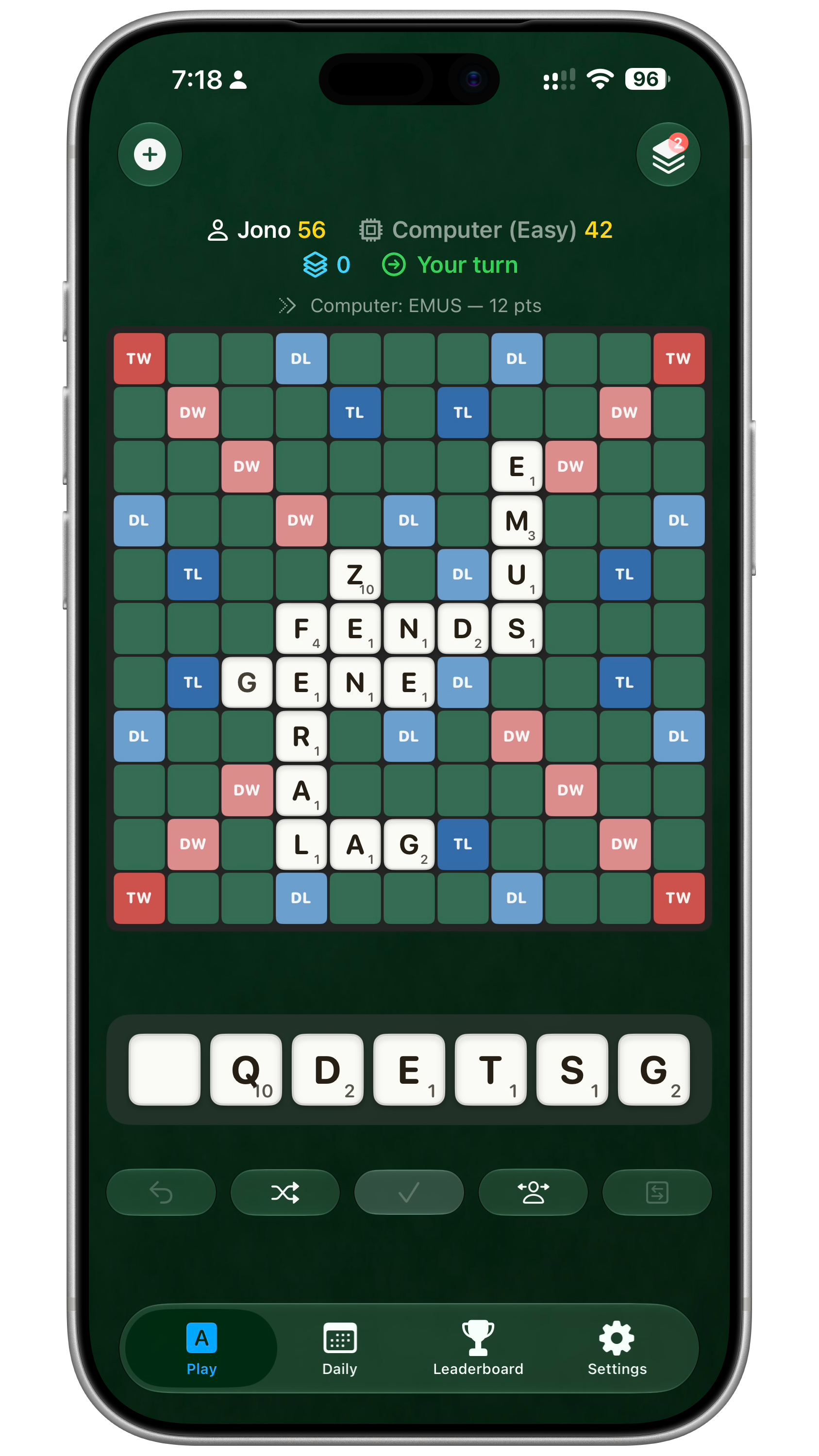 Words Ultra board