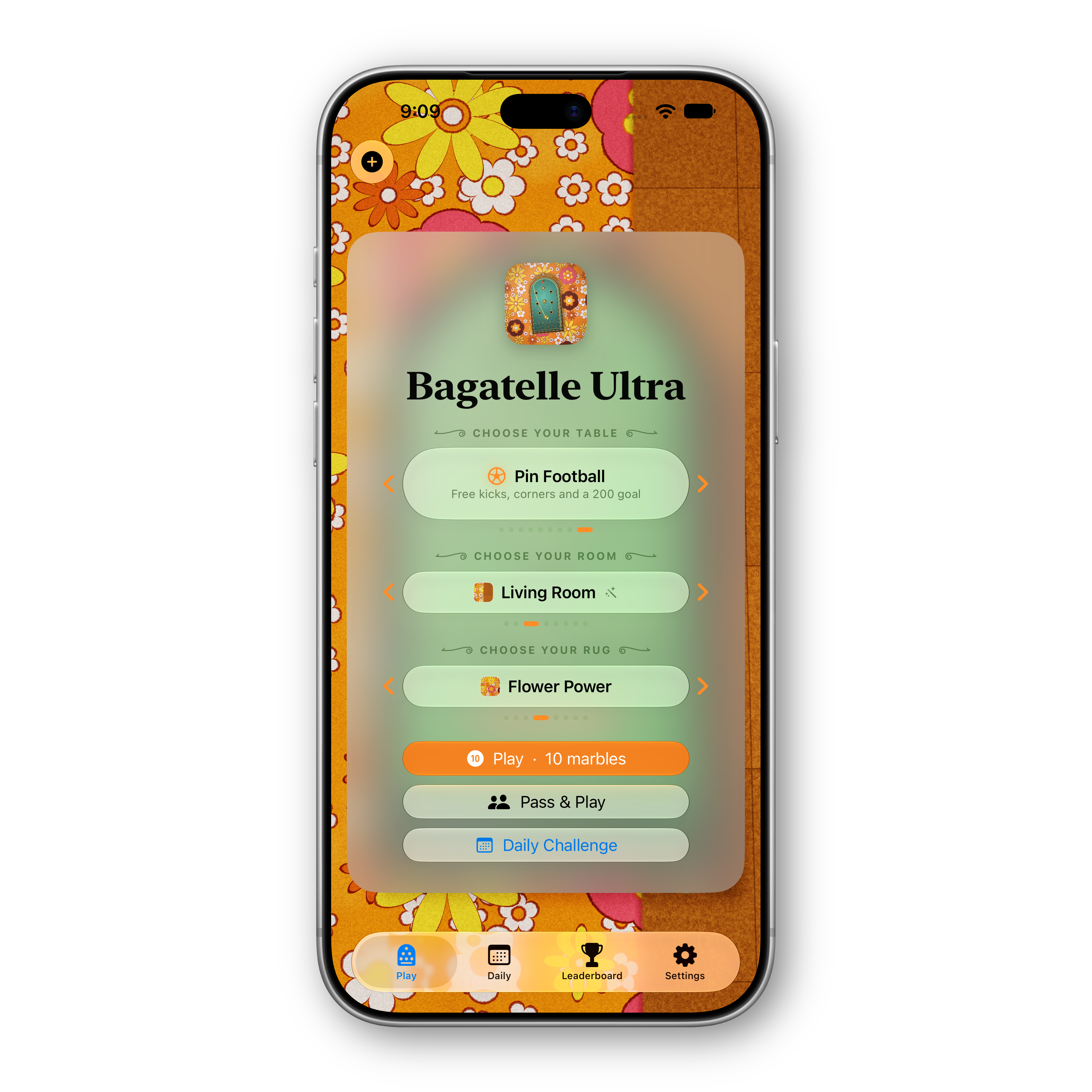 Bagatelle Ultra table picker