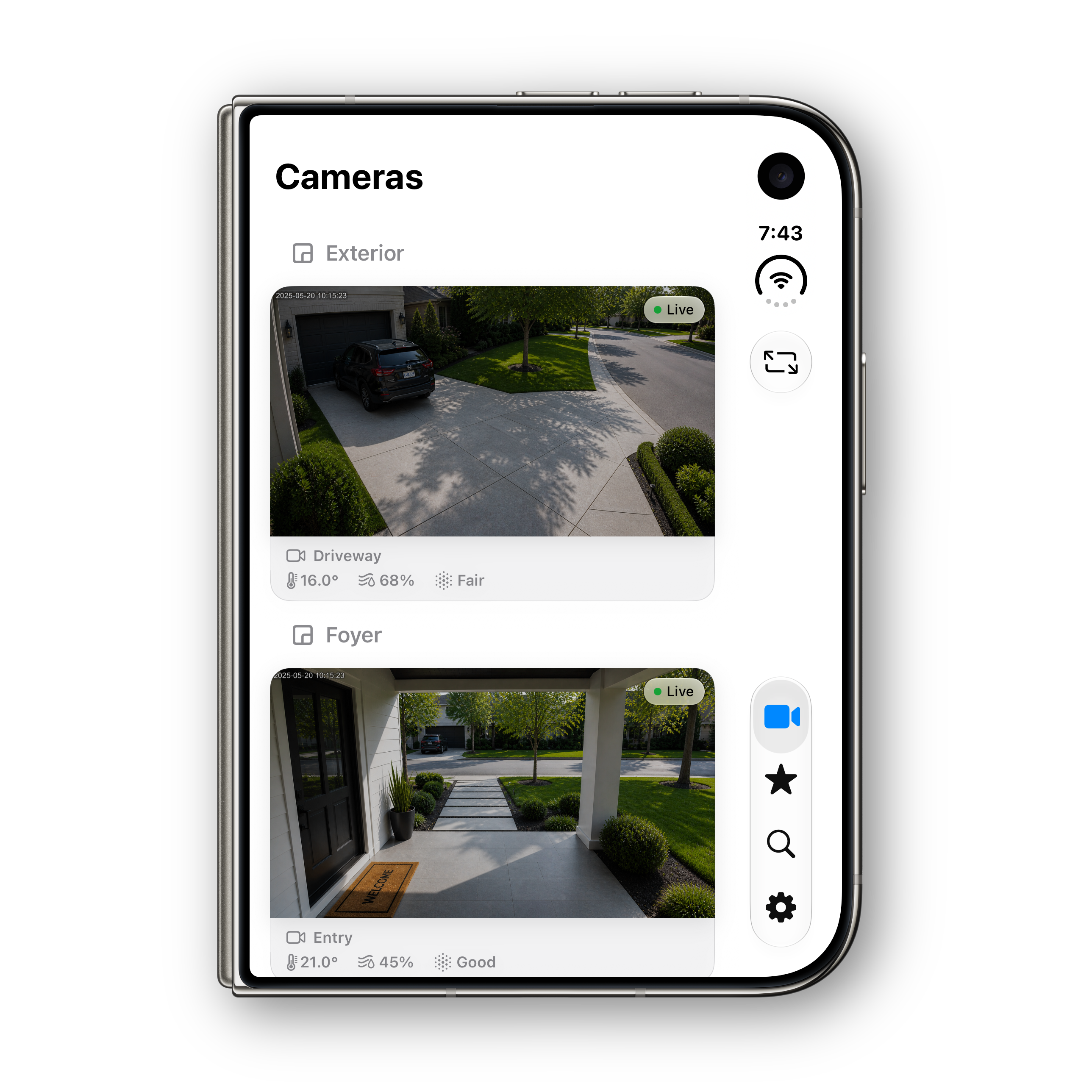 iPhone Duo folded cameras