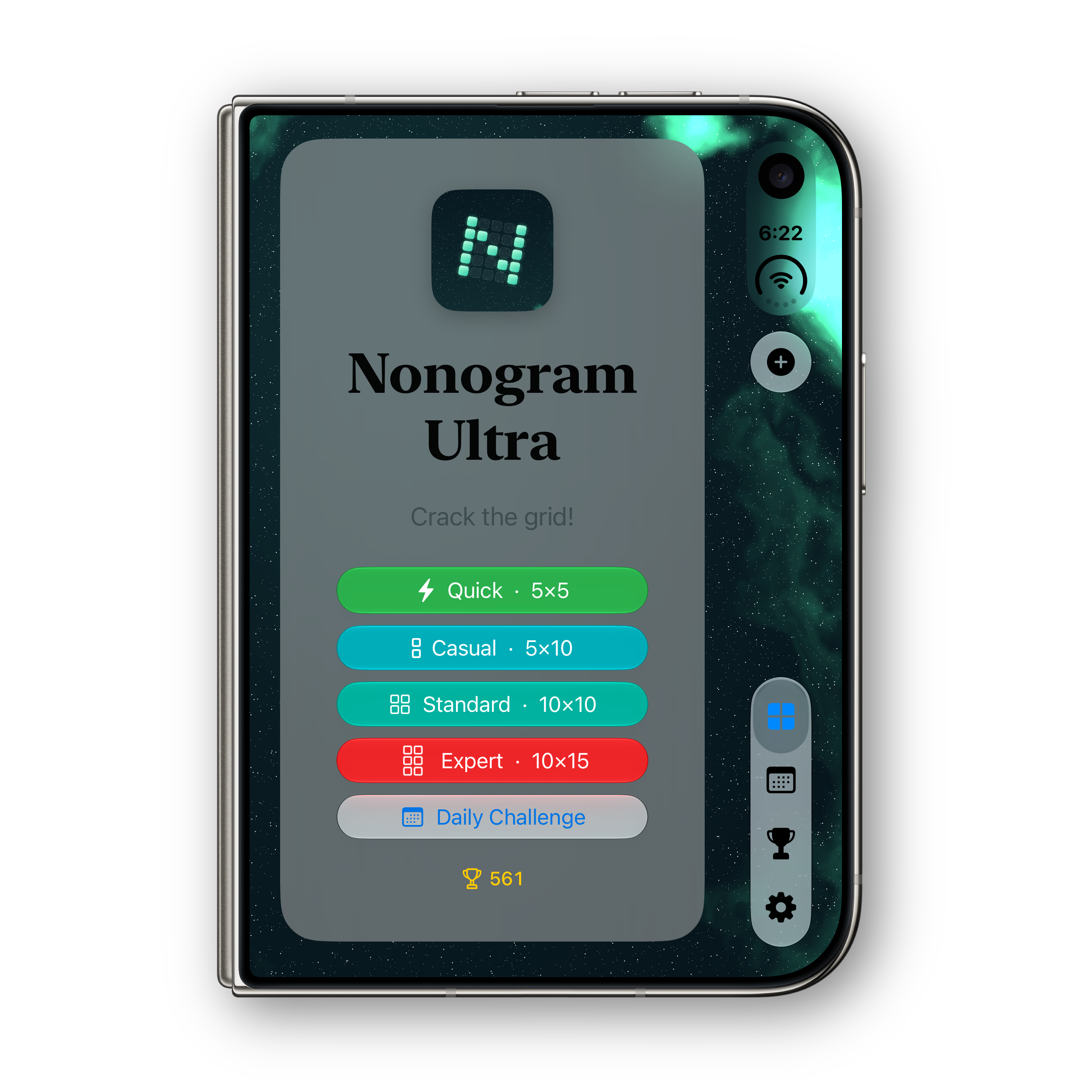 Nonogram Ultra iPhone Duo folded home