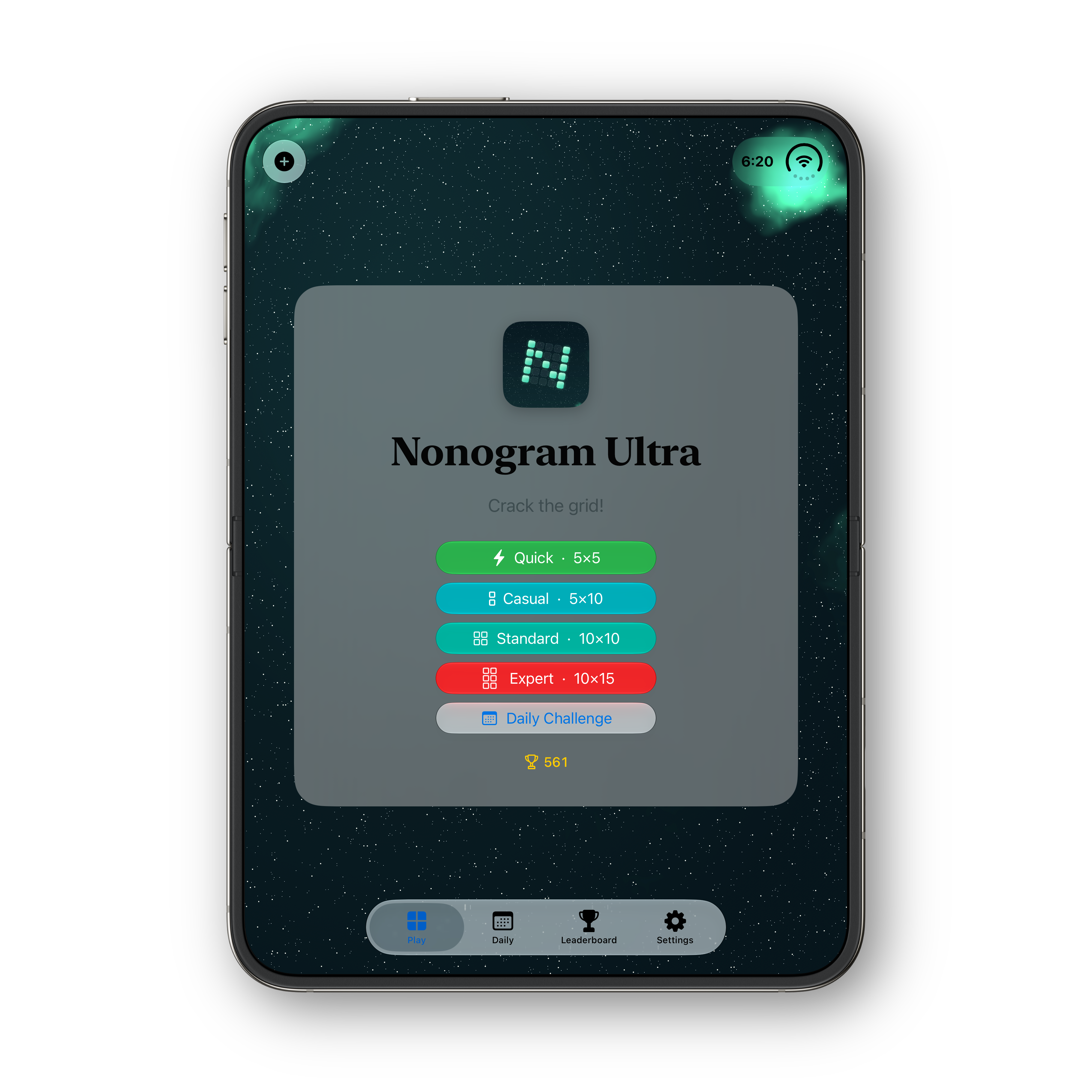 Nonogram Ultra iPhone Duo portrait home