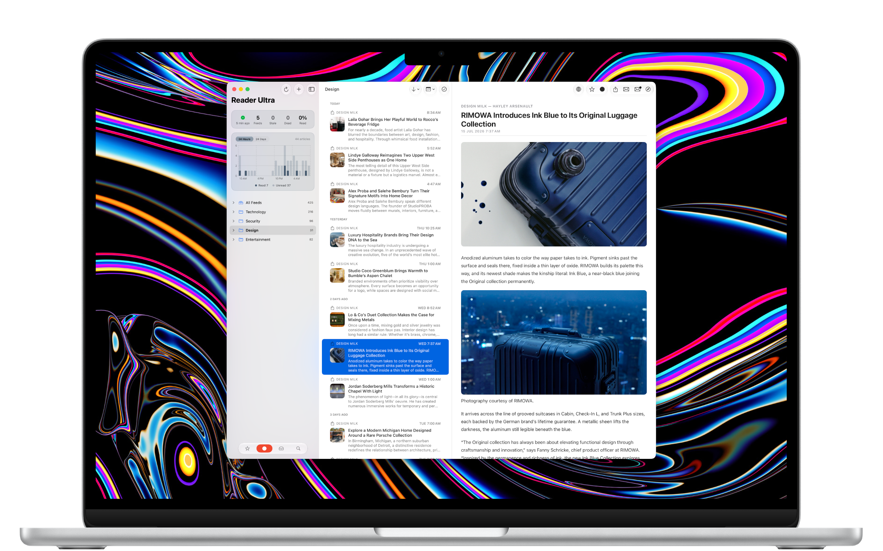 Reader Ultra Mac reader view