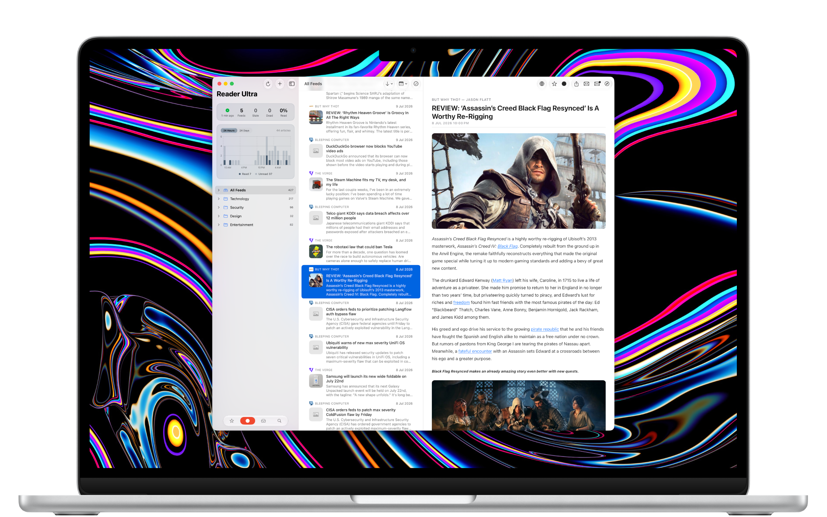 Reader Ultra Mac home
