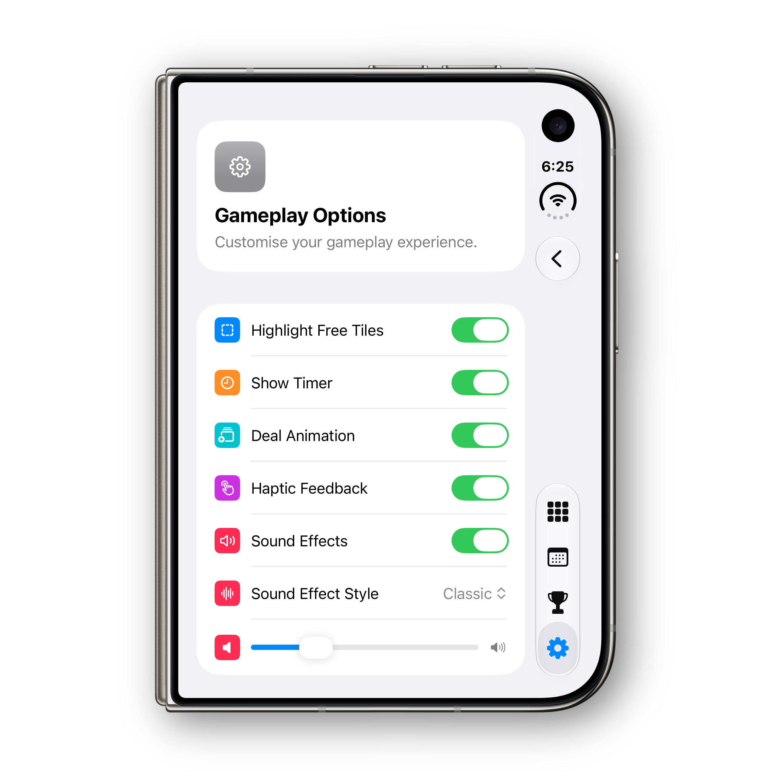 iPhone Duo folded settings 2