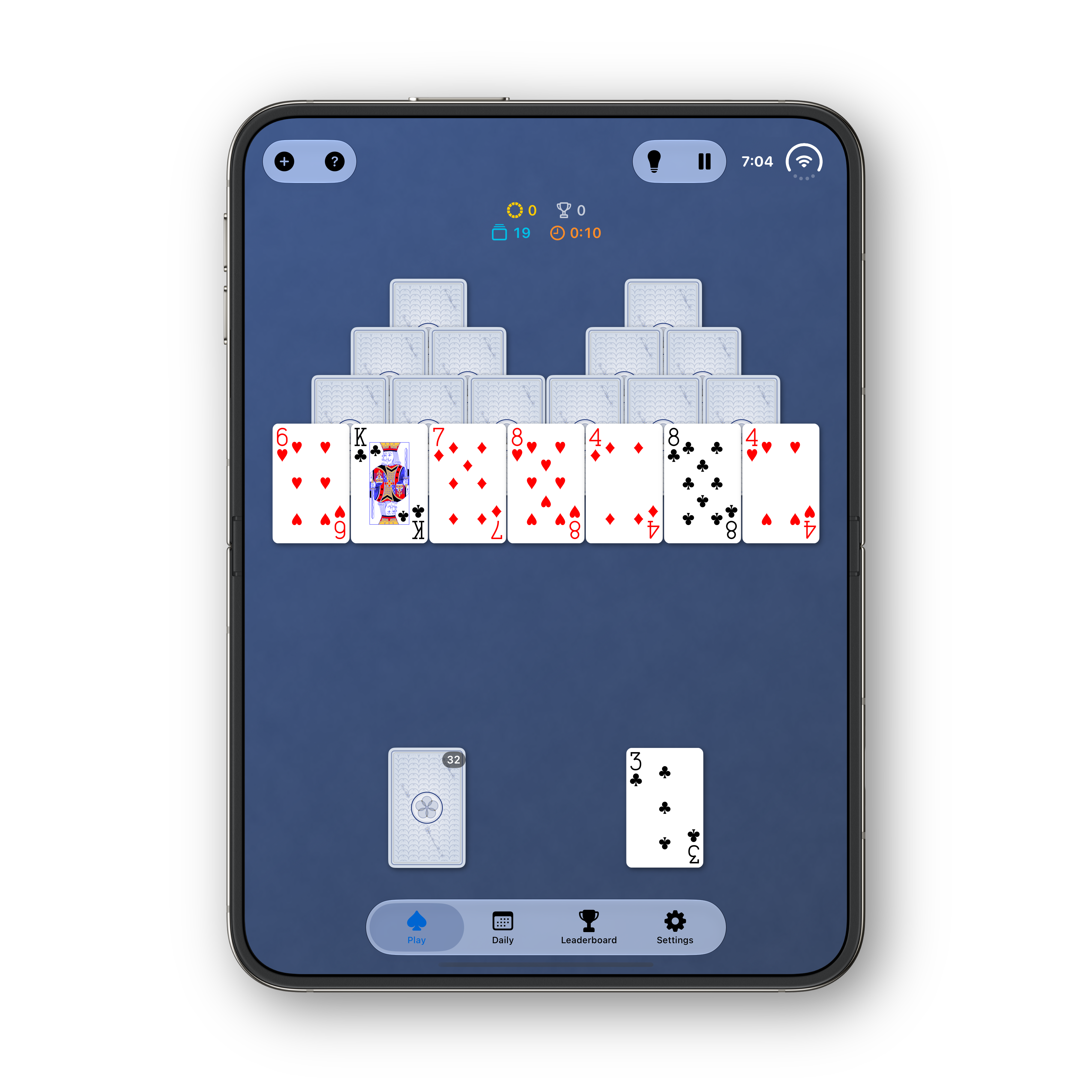 Solitaire Ultra iPhone Duo portrait DuoPeaks