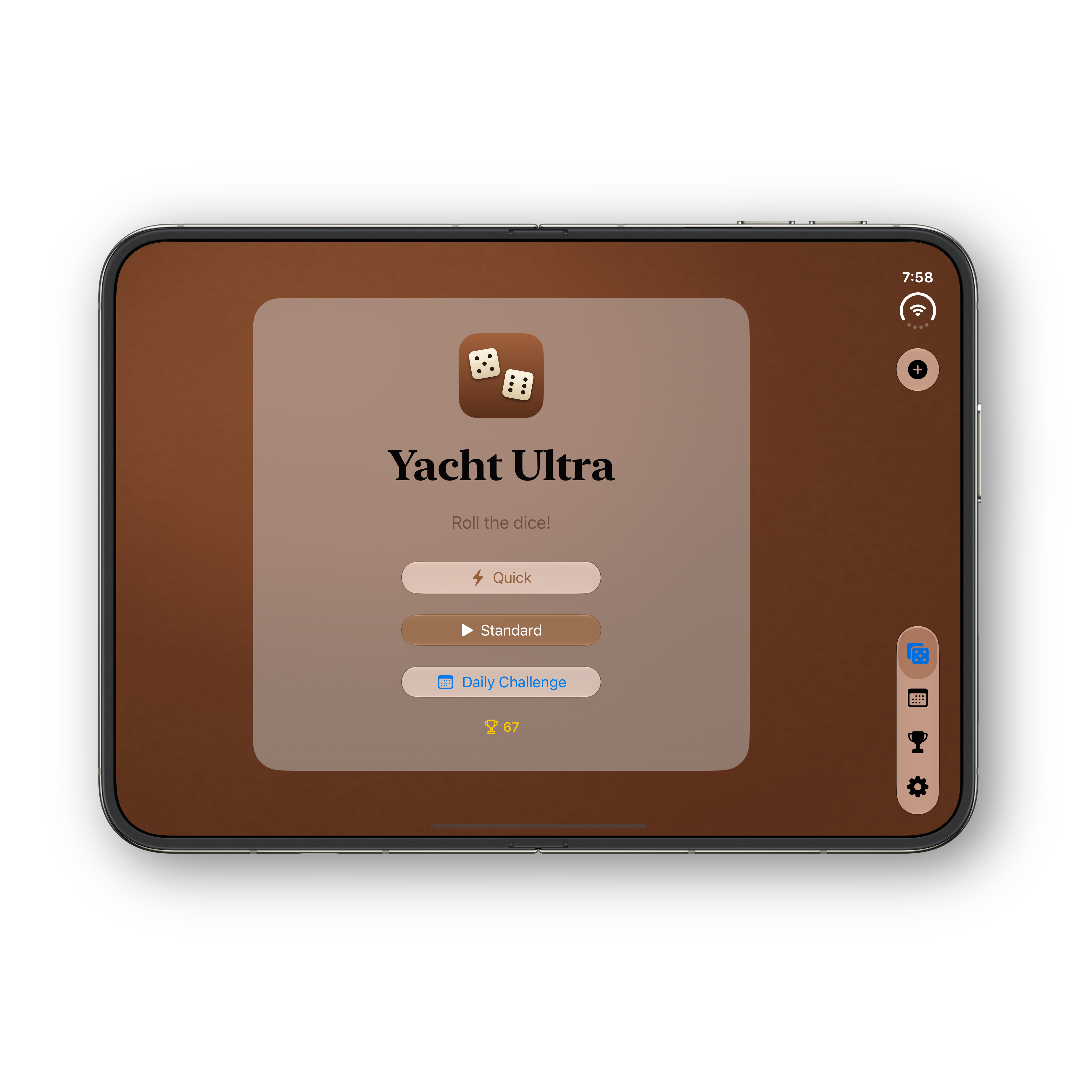iPhone Duo unfolded start