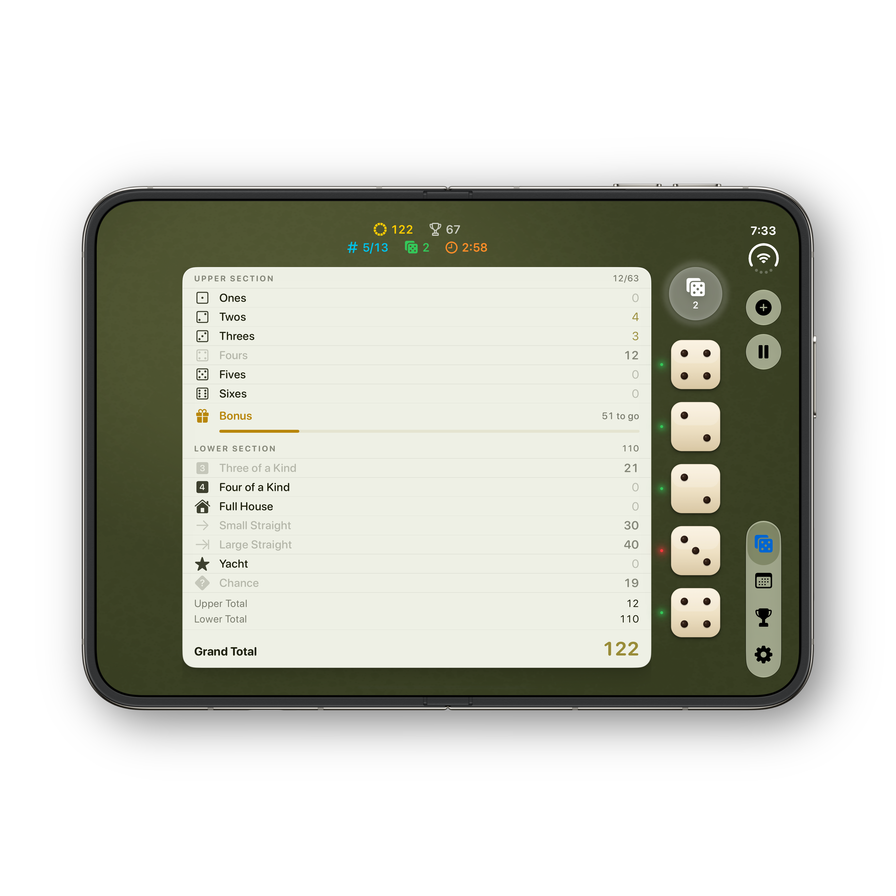 iPhone Duo unfolded play 2